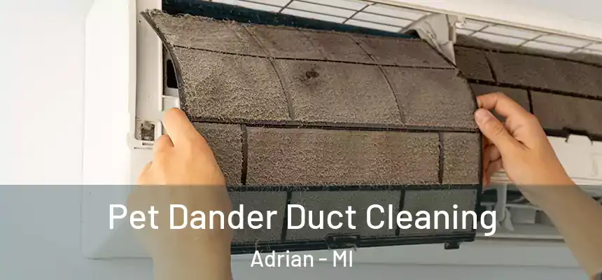 Pet Dander Duct Cleaning Adrian - MI